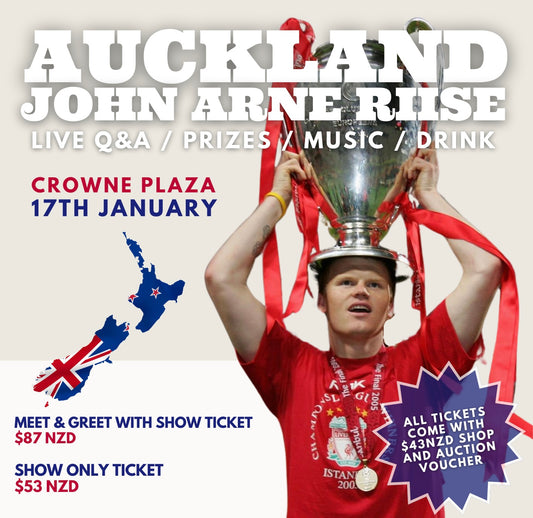 JOHN ARNE RIISE - AUCKLAND - 17TH JANUARY